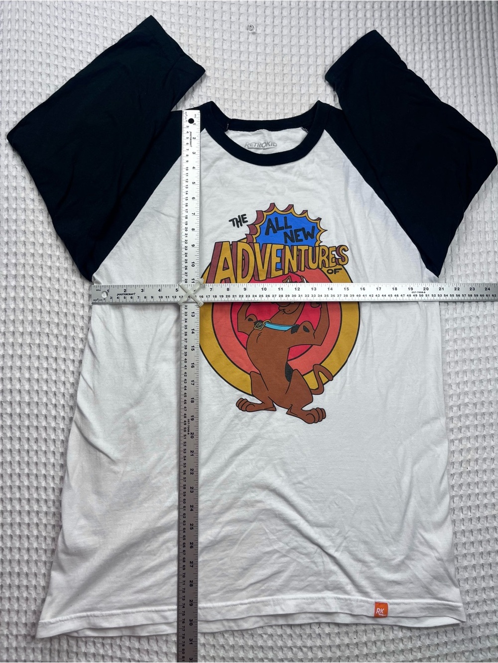 RetroKid x Scooby-Doo “All New Adventures” Raglan Shirt XL - Picture 5 of 5